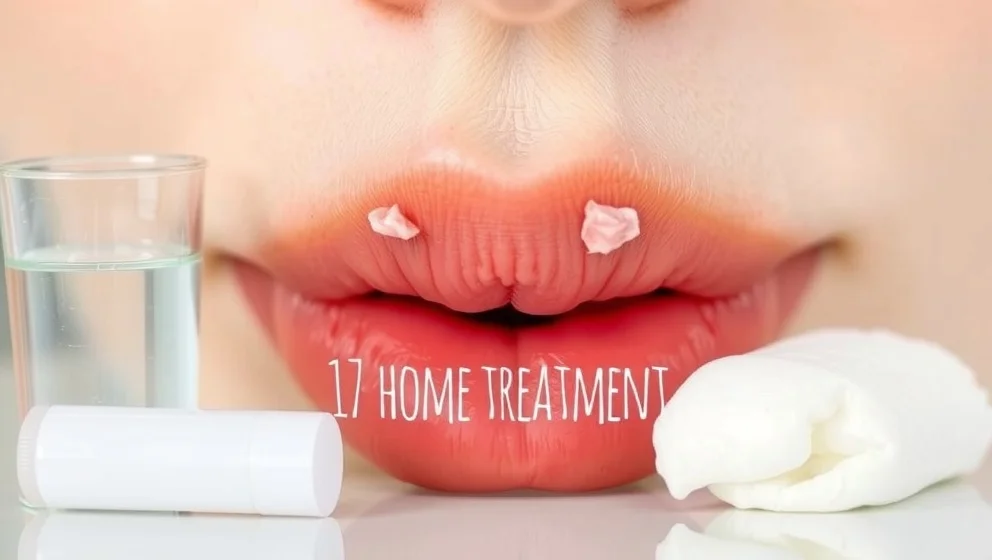 Blåsor på läppen som inte är herpes