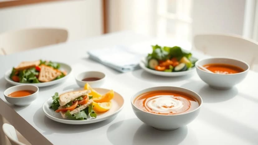 Enkel lunch att bjuda på hemma