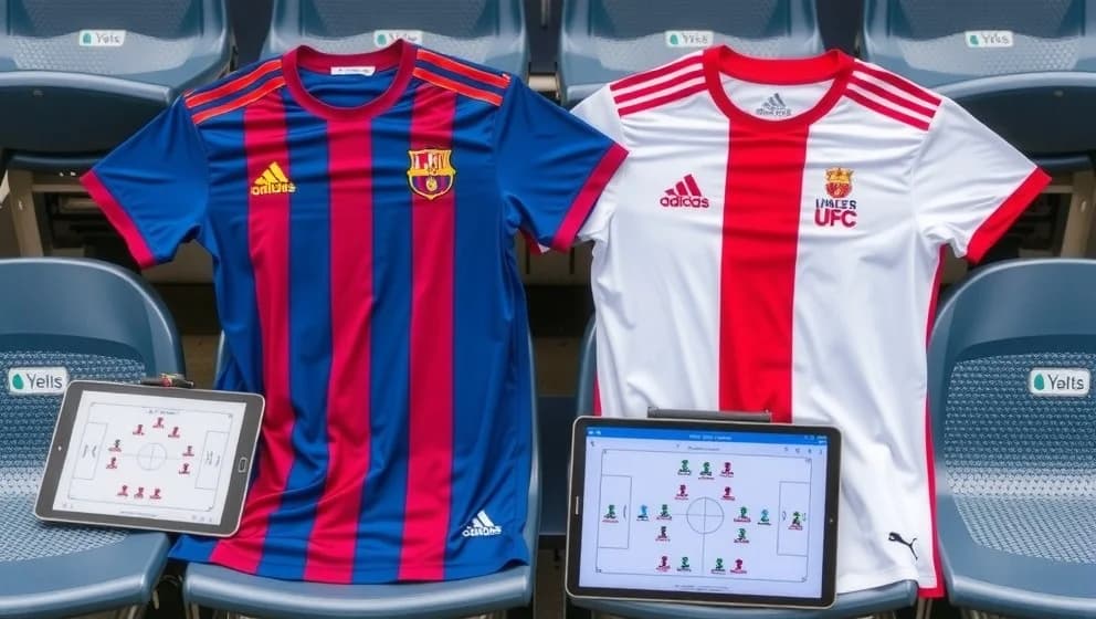 Barcelonas och Real Madrids startelvor i mötet