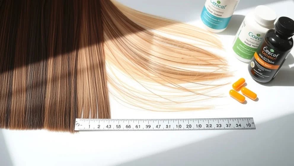 Hur mycket växer håret på en månad