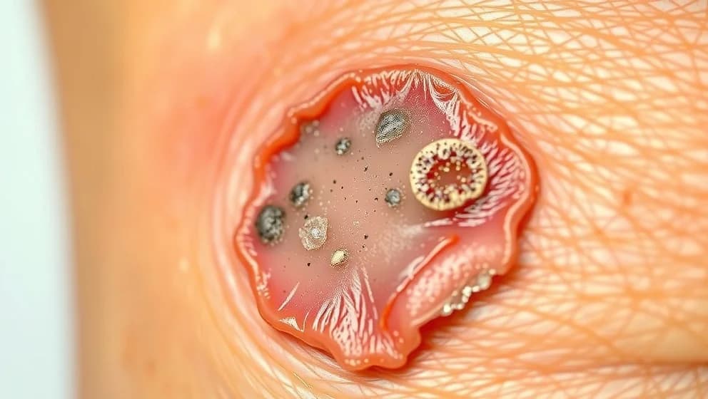 Vårta som lossnar vad händer då