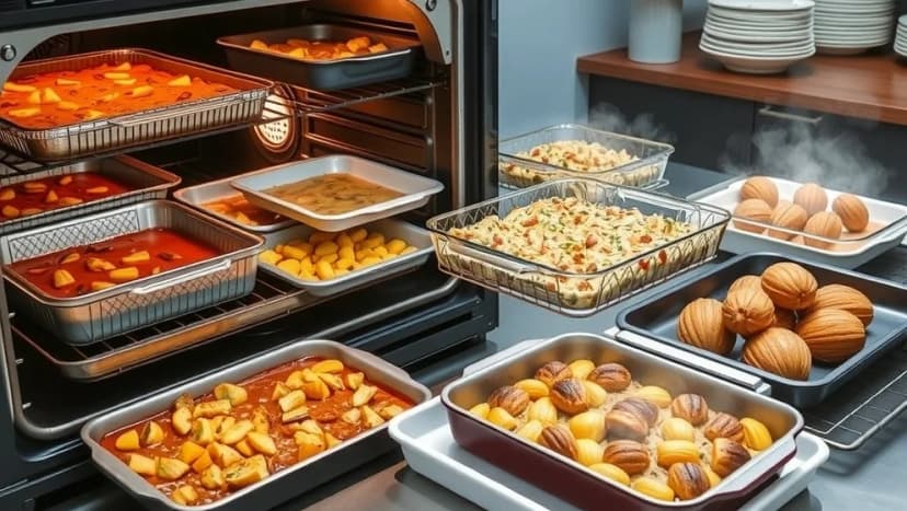 Mat för många i ugn som räcker långt