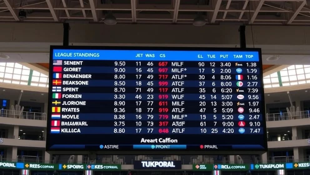 Poängställningen i UEFA Women's Nations League