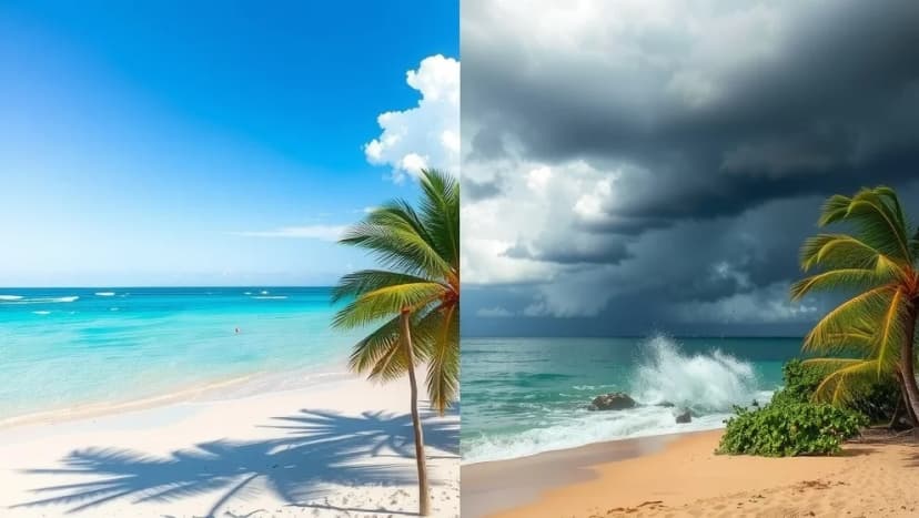 Puerto Rico Gran Canaria väder genom året