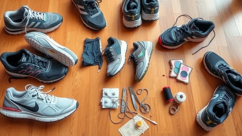 Somliga går med trasiga skor varje dag