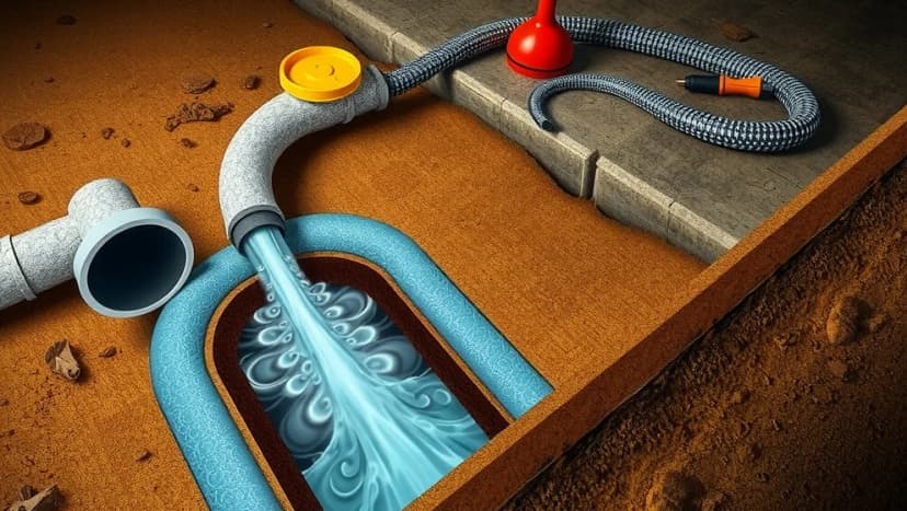 Vad gör du vid stopp i avloppet längre ner